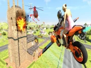 Flying Motorbike Driving Simulator Online Racing & Driving Games on taptohit.com