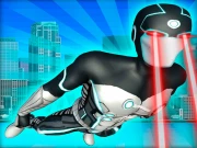 Flying Superhero Revenge Grand City Captain Online Shooter Games on taptohit.com