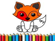 Fox Coloring Book Online Art Games on taptohit.com