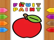 Fruit Paint Online Educational Games on taptohit.com