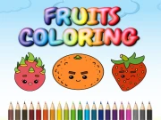 Fruits Coloring Online Puzzle Games on taptohit.com