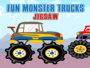 Fun Monster Trucks Jigsaw Online Puzzle Games on taptohit.com