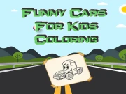 Funny Cars For Kids Coloring Online Art Games on taptohit.com