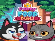 Funny Food Duel Online kids Games on taptohit.com