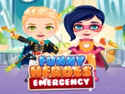 Funny Heroes Emergency Online Care Games on taptohit.com