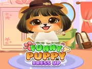 Funny Puppy Dressup Online kids Games on taptohit.com