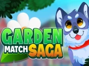 Garden match saga Online Puzzle Games on taptohit.com