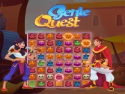 Genie Quest Online Match-3 Games on taptohit.com