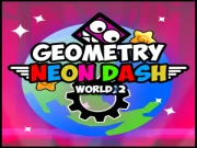 Geometry Neon Dash World Two Online Agility Games on taptohit.com