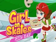 Girl on Skates: Pizza Mania Online Agility Games on taptohit.com