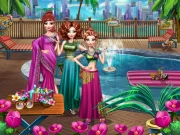 Girls Pool Party Online Dress-up Games on taptohit.com