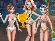 Girls Surf Contest Online Dress-up Games on taptohit.com