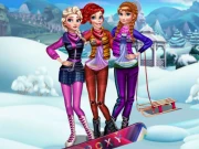 Girls Winter Fashion Online Dress-up Games on taptohit.com