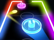 Glow Hockey HD Online Casual Games on taptohit.com
