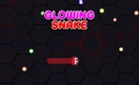 Glowing Snake Online worm Games on taptohit.com