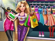 Goldie Princess Realife Shopping Online Dress-up Games on taptohit.com
