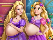 Goldie Princesses Pregnant BFFs H5 Online Dress-up Games on taptohit.com