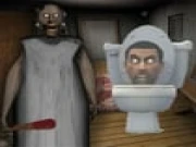 Granny & Skibidi toilet Escape Horror Online action Games on taptohit.com