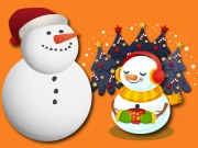 Gravity Snowman Christmas Online Adventure Games on taptohit.com