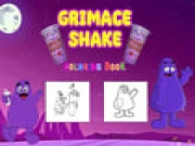 Grimace Shake Coloring Online kids Games on taptohit.com