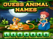 Guess Animal Names Online Puzzle Games on taptohit.com