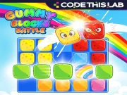 Gummy Blocks Battle Online kids Games on taptohit.com