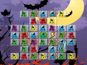Halloween Match 3 Online monster Games on taptohit.com