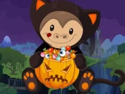 Halloween Monkey Jumper Online Casual Games on taptohit.com