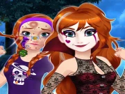 Halloween Princess Makeover Online Dress-up Games on taptohit.com
