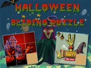 Halloween Sliding Puzzle Online Puzzle Games on taptohit.com