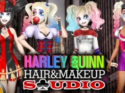 Harley Quinn Hair and Makeup Studio Online Dress-up Games on taptohit.com