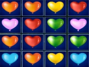 Heart Balloons Block Collapse Online Puzzle Games on taptohit.com
