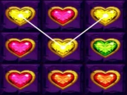 Heart Gems Connect Online Mahjong & Connect Games on taptohit.com
