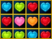 Hearts Blocks Collapse Online Puzzle Games on taptohit.com