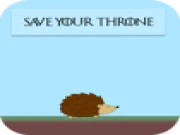 Hedgehog Throne Online kids Games on taptohit.com