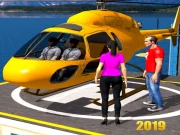 Helicopter Taxi Tourist Transport Online Agility Games on taptohit.com