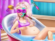 Hero Ellie Pregnant Spa Online Dress-up Games on taptohit.com
