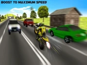 Highway Rider Motorcycle Racer 3D Online Racing & Driving Games on taptohit.com