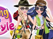 Hiking in Style Online Dress-up Games on taptohit.com
