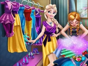 Ice Kingdom Wardrobe Cleaning Online Dress-up Games on taptohit.com