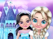 Ice Princess Doll House Online Art Games on taptohit.com