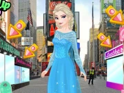 Ice Princess In NYC Online Dress-up Games on taptohit.com