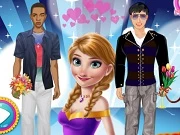 Ice Princess Love Proposal Online Dress-up Games on taptohit.com