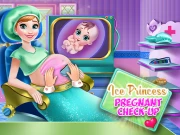 Ice Princess Pregnant Check Up Online Dress-up Games on taptohit.com