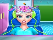 Ice Queen Brain Doctor Online Dress-up Games on taptohit.com