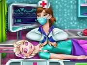 Ice Queen Resurrection Emergency Online Dress-up Games on taptohit.com