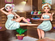 Ice Queen Sauna Realife Online Dress-up Games on taptohit.com