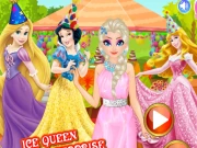 Ice Queen Surprise Birthday Party Online Care Games on taptohit.com