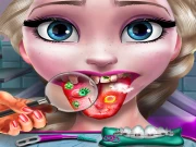 Ice Queen Tongue Doctor Online Dress-up Games on taptohit.com