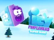 Icy Purple Head. Super Slide Online Adventure Games on taptohit.com